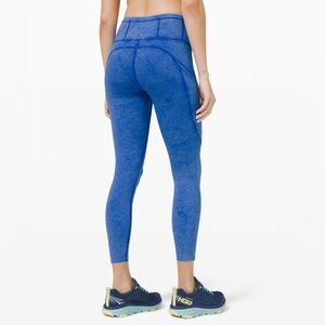 lululemon athletica Blue Leggings